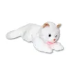 Плюшена играчка бяло коте