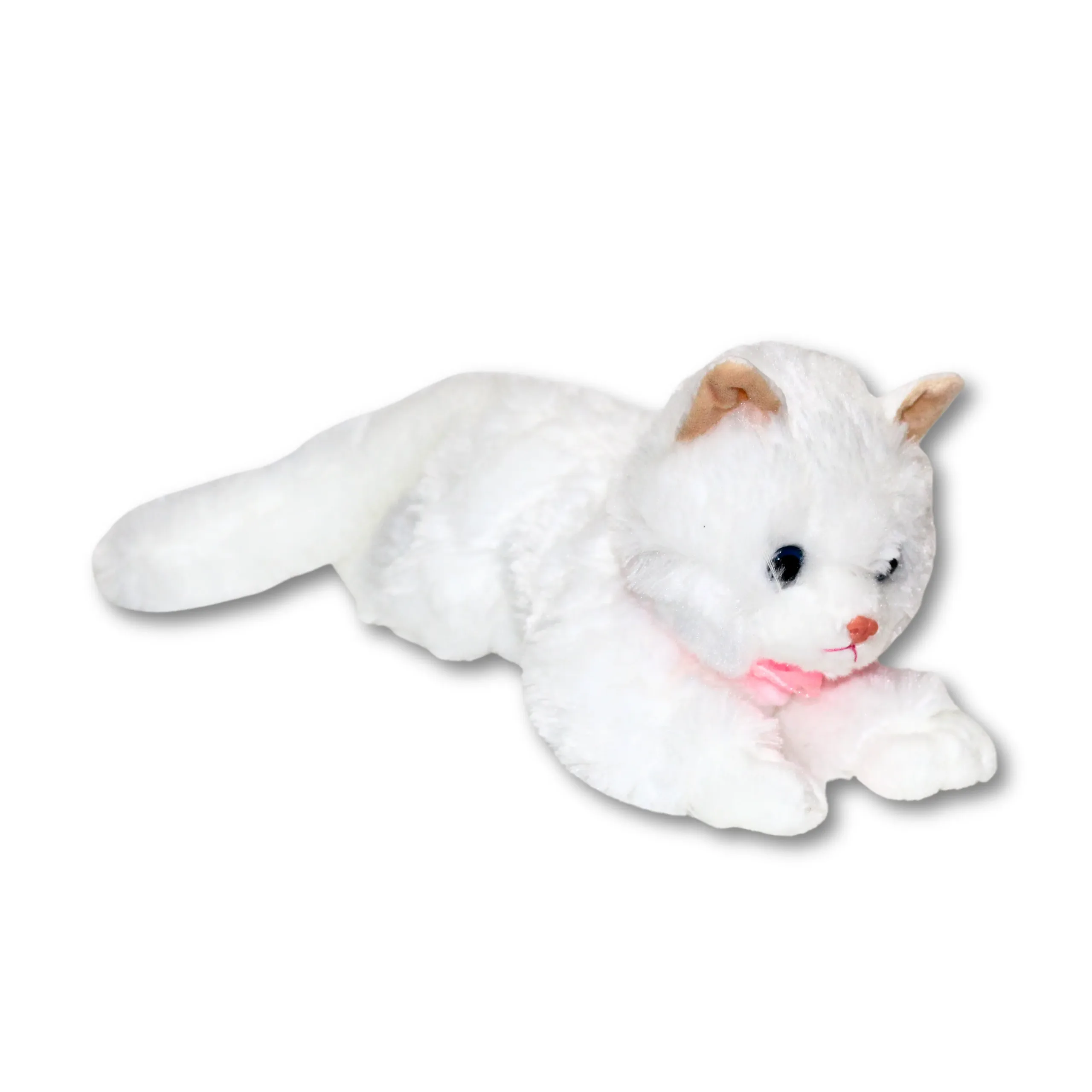 Плюшена играчка бяло коте Плюшена играчка бяло коте
