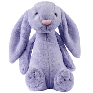 Плюшено лилаво Зайче