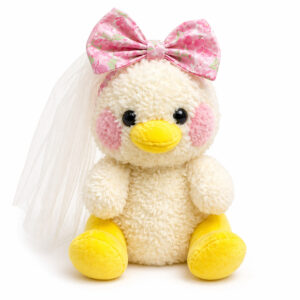 Пате с панделка бяло