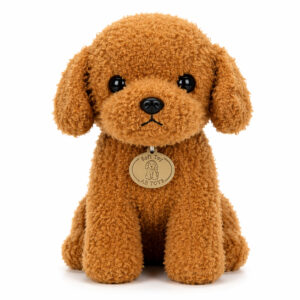 Пудел мини в бежаво